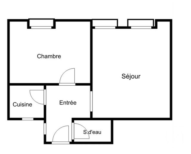 Appartement F2 &agrave; vendre - 2 pi&egrave;ces - 31,39 m2 - Paris - 75019 - ILE-DE-FRANCE
