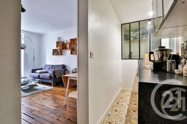 Appartement F2 &agrave; vendre - 2 pi&egrave;ces - 36,05 m2 - Paris - 75019 - ILE-DE-FRANCE
