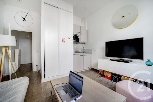 Appartement Studio &agrave; vendre - 1 pi&egrave;ce - 23,14 m2 - Paris - 75019 - ILE-DE-FRANCE