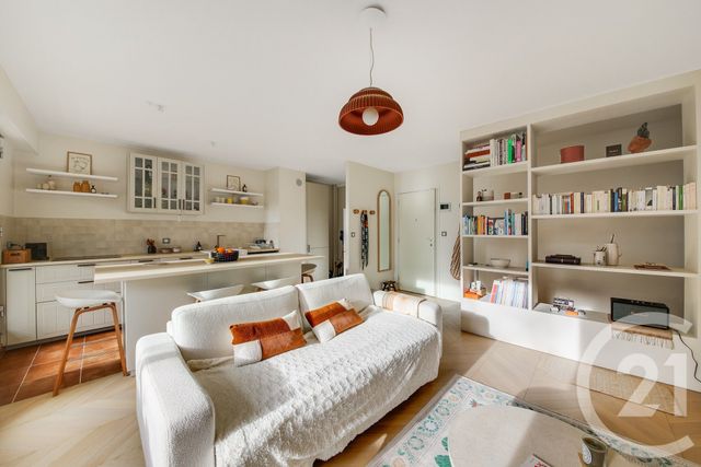 Appartement F2 &agrave; vendre - 2 pi&egrave;ces - 51,03 m2 - Paris - 75019 - ILE-DE-FRANCE