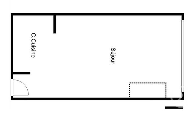 Appartement F3 &agrave; vendre - 3 pi&egrave;ces - 55,07 m2 - Paris - 75014 - ILE-DE-FRANCE