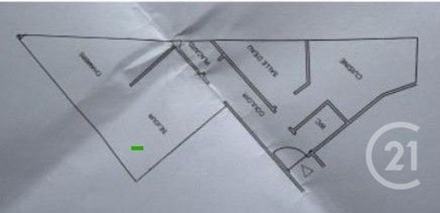 Appartement F1 &agrave; vendre - 2 pi&egrave;ces - 34,20 m2 - Paris - 75019 - ILE-DE-FRANCE