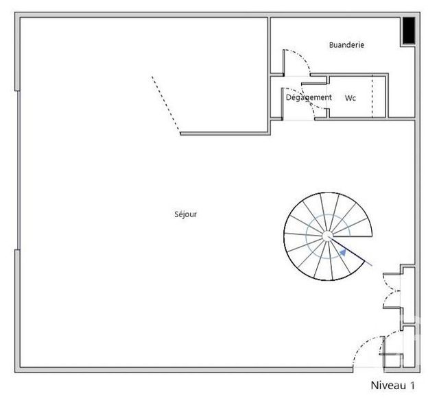 Appartement F4 &agrave; vendre - 4 pi&egrave;ces - 108,22 m2 - Paris - 75019 - ILE-DE-FRANCE
