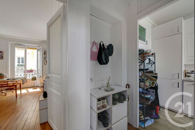 Appartement F2 &agrave; vendre - 2 pi&egrave;ces - 35,27 m2 - Paris - 75019 - ILE-DE-FRANCE