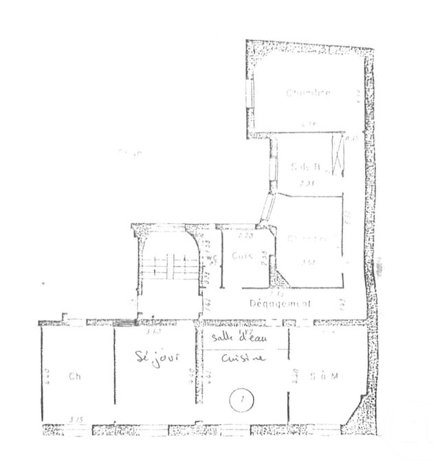 Appartement F6 &agrave; vendre - 6 pi&egrave;ces - 121,60 m2 - Paris - 75019 - ILE-DE-FRANCE