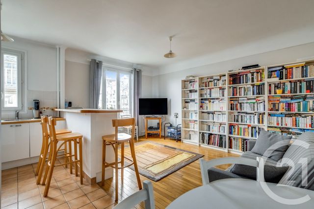Appartement F2 &agrave; vendre - 2 pi&egrave;ces - 46,58 m2 - Paris - 75015 - ILE-DE-FRANCE
