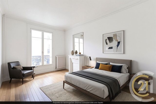 Appartement F3 &agrave; vendre - 3 pi&egrave;ces - 60,02 m2 - Paris - 75015 - ILE-DE-FRANCE
