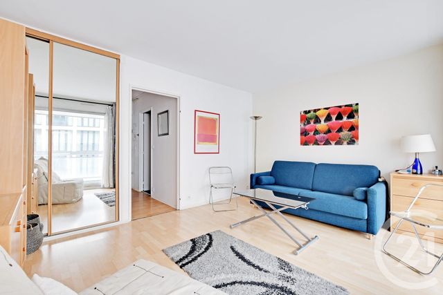 Appartement F1 &agrave; vendre - 1 pi&egrave;ce - 27,40 m2 - Paris - 75015 - ILE-DE-FRANCE