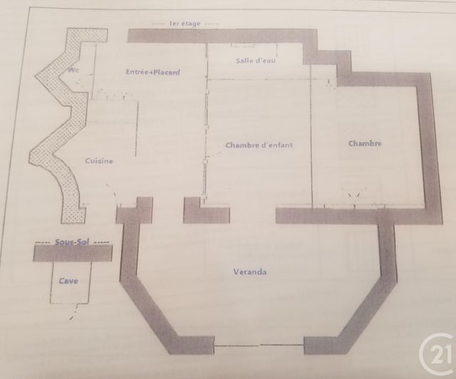 Appartement F2 &agrave; louer - 2 pi&egrave;ces - 59,75 m2 - Vanves - 92 - ILE-DE-FRANCE