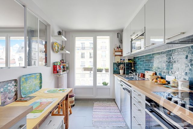 Appartement F3 &agrave; vendre - 3 pi&egrave;ces - 63,03 m2 - Paris - 75015 - ILE-DE-FRANCE