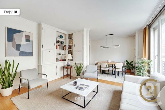 Appartement F3 &agrave; vendre - 3 pi&egrave;ces - 63 m2 - Paris - 75015 - ILE-DE-FRANCE