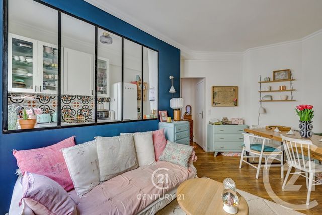 Appartement F3 &agrave; vendre - 3 pi&egrave;ces - 51,09 m2 - Paris - 75015 - ILE-DE-FRANCE