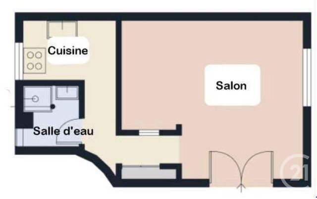 Appartement F1 &agrave; vendre - 1 pi&egrave;ce - 24,55 m2 - Paris - 75015 - ILE-DE-FRANCE
