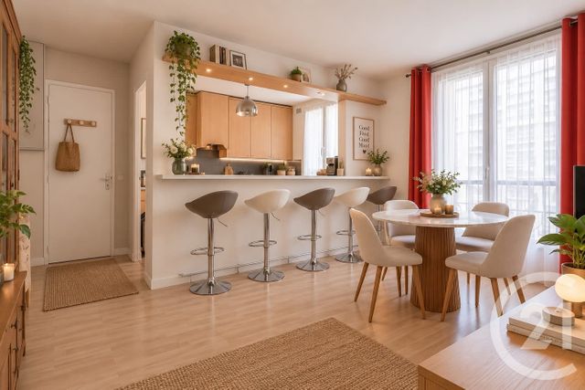 Appartement F4 &agrave; vendre - 4 pi&egrave;ces - 68,31 m2 - Paris - 75015 - ILE-DE-FRANCE