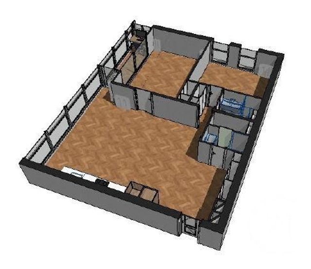Appartement F3 &agrave; vendre - 4 pi&egrave;ces - 86,71 m2 - Paris - 75015 - ILE-DE-FRANCE