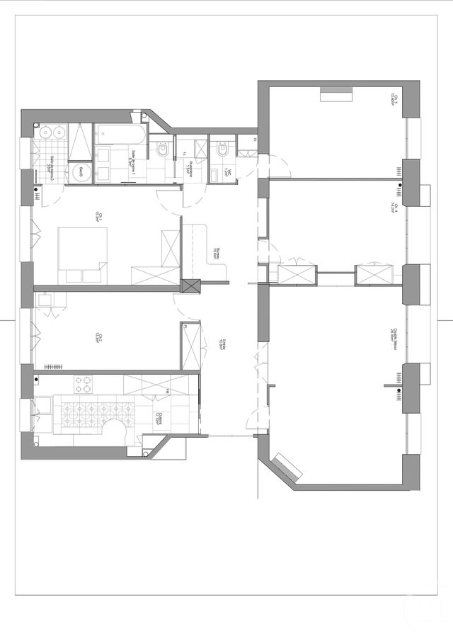 Appartement F6 &agrave; vendre - 6 pi&egrave;ces - 139,51 m2 - Paris - 75014 - ILE-DE-FRANCE