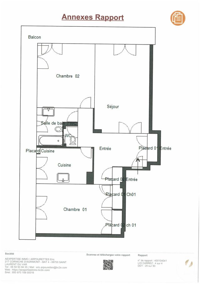 Appartement F3 à vendre - 3 pièces - 79,97 m2 - Nice - 06 - PROVENCE-ALPES-COTE-D-AZUR