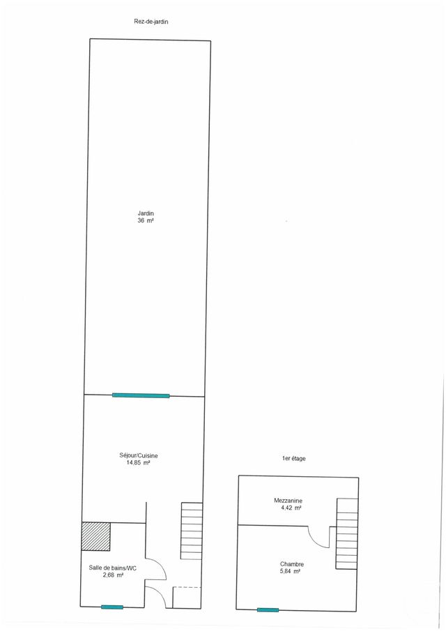 Maison à vendre - 2 pièces - 27,79 m2 - Vence - 06 - PROVENCE-ALPES-COTE-D-AZUR