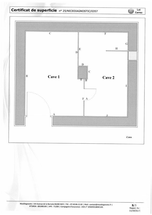 Appartement F2 à vendre - 2 pièces - 39,50 m2 - Nice - 06 - PROVENCE-ALPES-COTE-D-AZUR