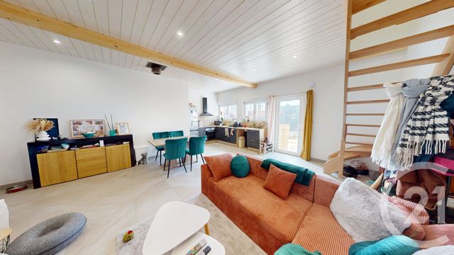 Appartement Duplex &agrave; louer - 3 pi&egrave;ces - 64,92 m2 - Le Bizot - 25 - FRANCHE-COMTE