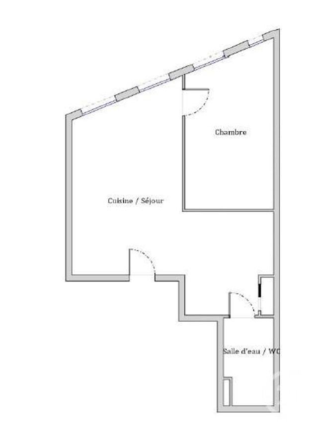 Appartement T2 à vendre - 2 pièces - 47,79 m2 - Lyon - 69005 - RHONE-ALPES