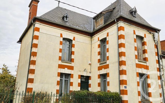 Maison à vendre - 7 pièces - 161 m2 - Montlucon - 03 - AUVERGNE
