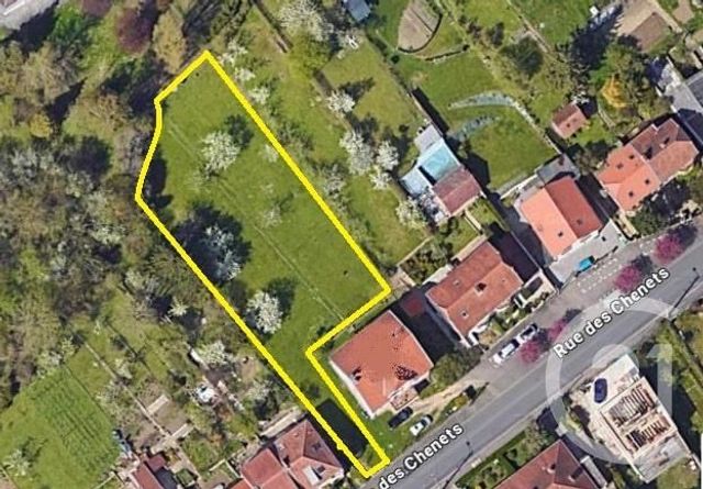 Terrain &agrave; vendre - 1420 m2 - Longeville Les Metz - 57 - LORRAINE