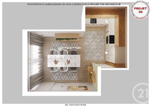 Appartement &agrave; vendre - 4 pi&egrave;ces - 80,26 m2 - Metz - 57 - LORRAINE