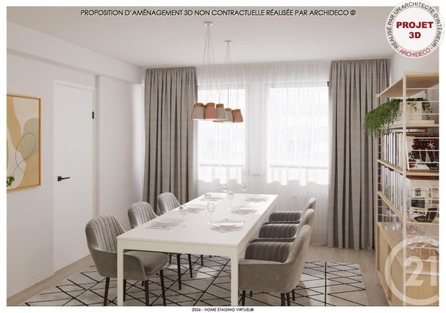 Appartement &agrave; vendre - 4 pi&egrave;ces - 80,26 m2 - Metz - 57 - LORRAINE