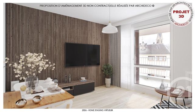 Appartement F2 &agrave; vendre - 2 pi&egrave;ces - 41,10 m2 - Metz - 57 - LORRAINE