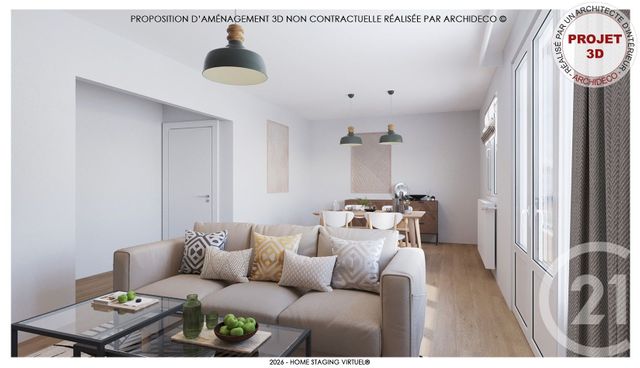 Appartement F5 &agrave; vendre - 5 pi&egrave;ces - 86,41 m2 - Montigny Les Metz - 57 - LORRAINE