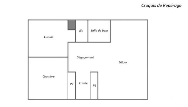 Appartement F3 &agrave; vendre - 2 pi&egrave;ces - 56,41 m2 - Besancon - 25 - FRANCHE-COMTE