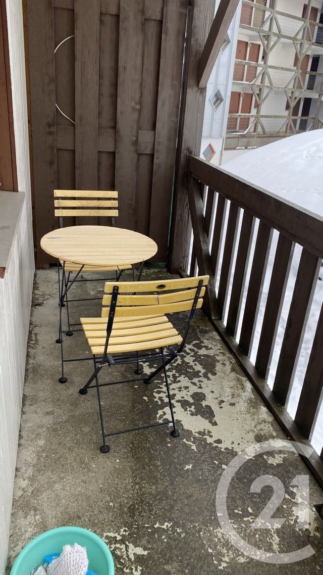 Appartement Studio &agrave; louer - 1 pi&egrave;ce - 22,38 m2 - Les Rousses - 39 - FRANCHE-COMTE