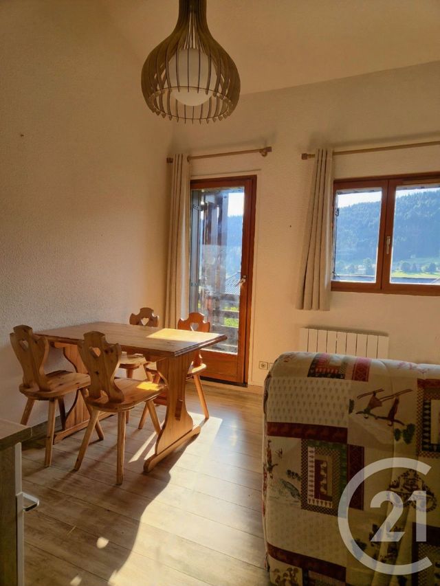 Appartement Studio Cabine &agrave; louer - 1 pi&egrave;ce - 27,45 m2 - Bois D Amont - 39 - FRANCHE-COMTE