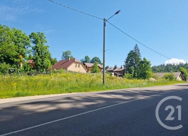 Terrain &agrave; vendre - 919 m2 - Lamoura - 39 - FRANCHE-COMTE