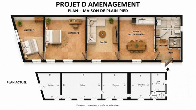 Maison &agrave; vendre - 3 pi&egrave;ces - 80,98 m2 - Vernon - 27 - HAUTE-NORMANDIE