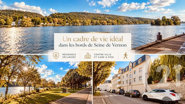 Appartement &agrave; vendre - 4 pi&egrave;ces - 87,86 m2 - Vernon - 27 - HAUTE-NORMANDIE