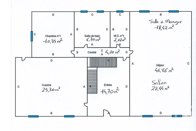 Maison &agrave; vendre - 7 pi&egrave;ces - 225,48 m2 - Hennezis - 27 - HAUTE-NORMANDIE