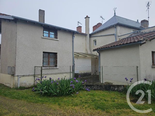 Maison &agrave; vendre - 4 pi&egrave;ces - 103 m2 - Archigny - 86 - POITOU-CHARENTES