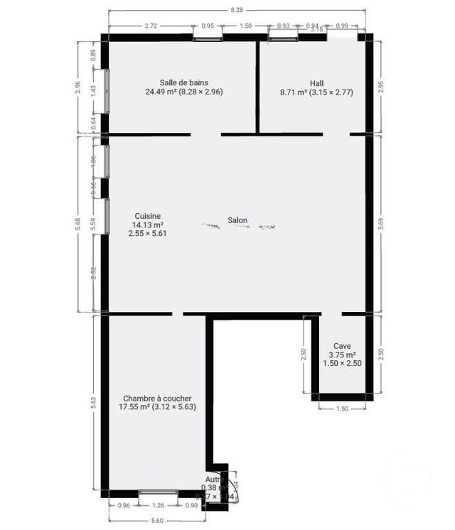 Maison &agrave; vendre - 1 pi&egrave;ce - 155 m2 - Thurins - 69 - RHONE-ALPES