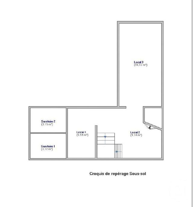 Appartement Local &agrave; vendre - 3 pi&egrave;ces - 57,58 m2 - Charenton Le Pont - 94 - ILE-DE-FRANCE