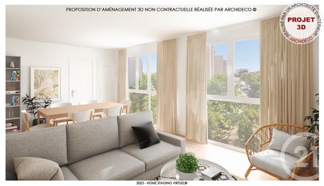 Appartement F4 à vendre - 4 pièces - 77,50 m2 - Marseille - 13014 - PROVENCE-ALPES-COTE-D-AZUR