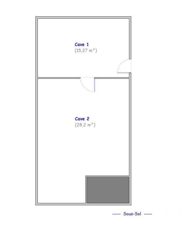 Maison a vendre  - 3 pièce(s) - 87.1 m2 - Surfyn