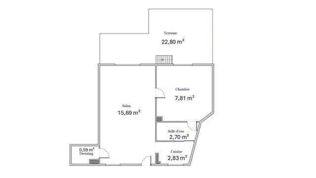 Appartement F2 &agrave; vendre - 2 pi&egrave;ces - 29,62 m2 - Colombes - 92 - ILE-DE-FRANCE
