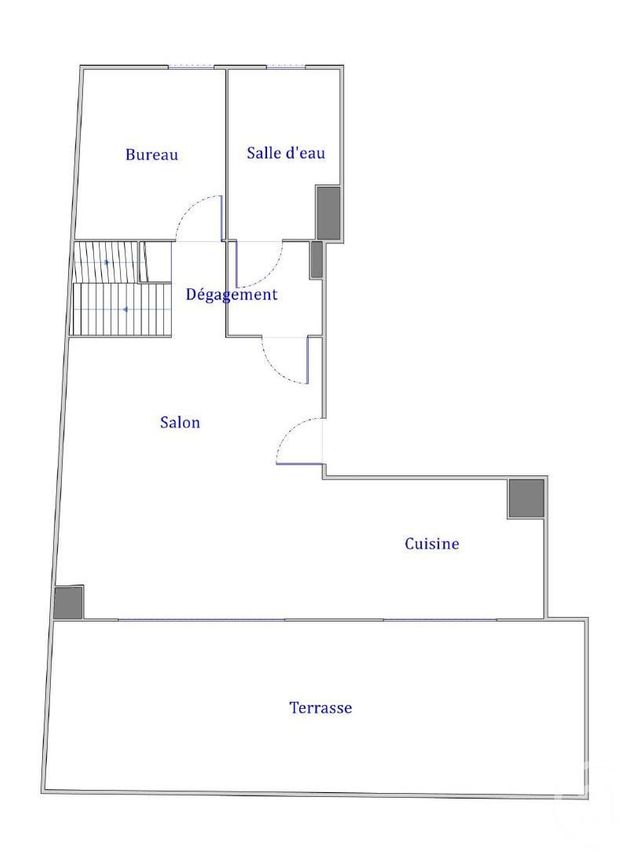 Appartement Duplex à vendre - 5 pièces - 103 m2 - Colombes - 92 - ILE-DE-FRANCE