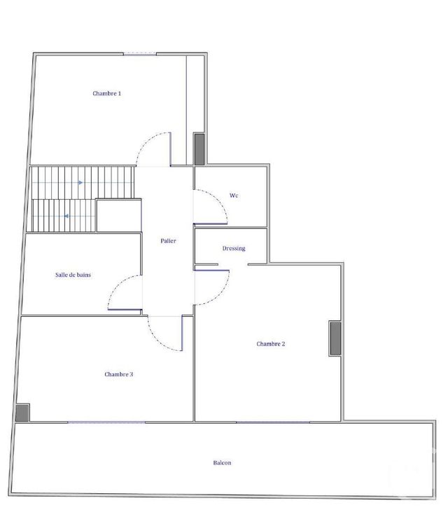 Appartement Duplex à vendre - 5 pièces - 103 m2 - Colombes - 92 - ILE-DE-FRANCE