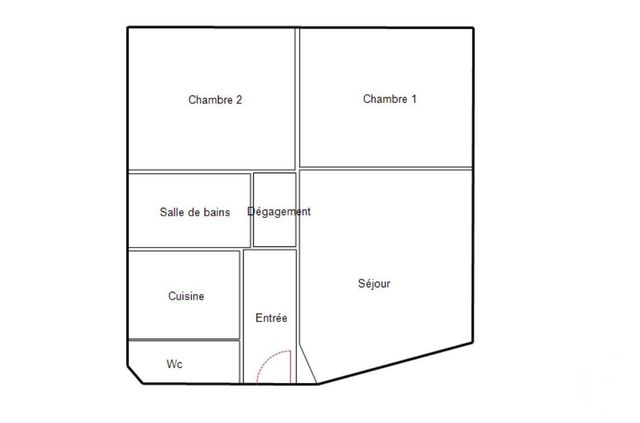 Appartement F3 &agrave; vendre - 3 pi&egrave;ces - 65,64 m2 - La Garenne Colombes - 92 - ILE-DE-FRANCE