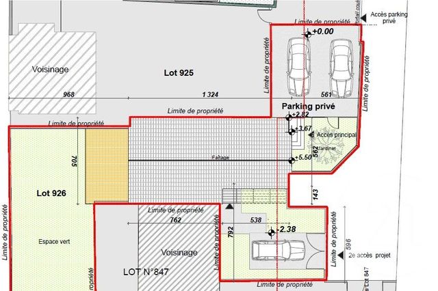 terrain - CHAMPAGNE SUR OISE - 95
