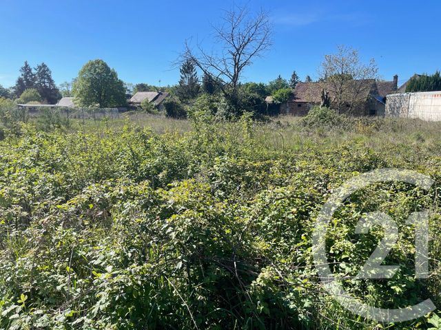 Terrain à vendre BRAY ST AIGNAN