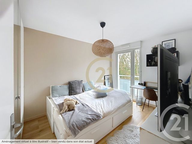 Appartement &agrave; vendre - 3 pi&egrave;ces - 61,57 m2 - Viry Chatillon - 91 - ILE-DE-FRANCE